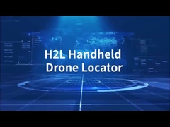 1.5 किमी हैंडहेल्ड रेडियो फ्रीक्वेंसी एंटी ड्रोन सिस्टम कम त्रुटि 700+ प्रकार के वाणिज्यिक ड्रोन।