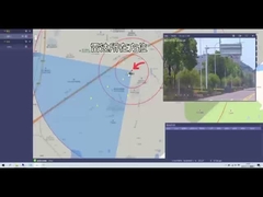 10 किमी X-बैंड फेज़्ड एरे यूएवी डिटेक्शन रडार सिस्टम सक्रिय उत्सर्जन क्षमता के साथ