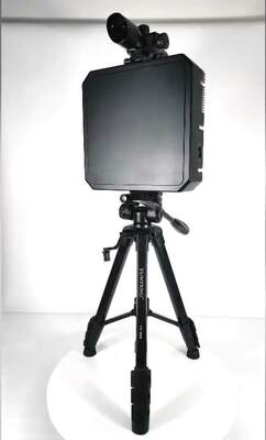 1500 मीटर रेंज 70W आउटपुट पावर हैंडहेल्ड ड्रोन जैमर 5 फ्रीक्वेंसी बैंड पोर्टेबल एंटी-ड्रोन जैमर के साथ